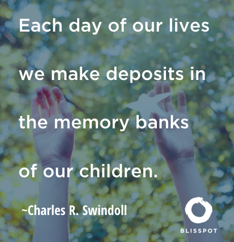 Memories with family are powerful