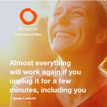 Almost everything will work again if you unplug it for a few minutes, including you.