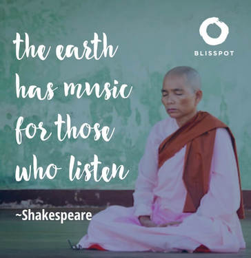 The earth has music for those who listen
