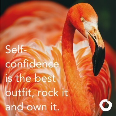 Self-confidence is the best outfit, rock it and own it.